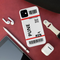 Flying to Pune Flight Ticket Pattern Mobile Case Cover For Iphone 11