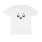 Cute Eyes Round Neck Printed Tshirt for Men