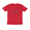 Cute Eyes Round Neck Printed Tshirt for Men