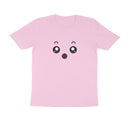 Cute Eyes Round Neck Printed Tshirt for Men