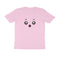 Cute Eyes Round Neck Printed Tshirt for Men