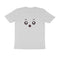 Cute Eyes Round Neck Printed Tshirt for Men