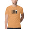 Life Half Sleeve Round Neck Printed Tshirts