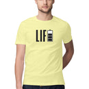 Life Half Sleeve Round Neck Printed Tshirts