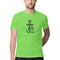 Om Printed Round Neck Men Tshirts